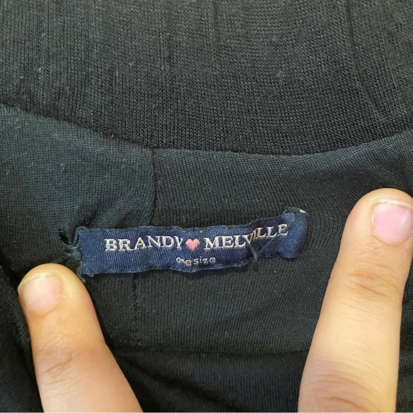 BRANDY MELVILLE BLACK MAXI SKIRT - Picture 3 of 4